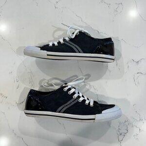 Coach Folly Black/White  Low Top Sneaker - size 9